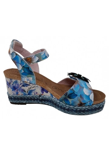 LAURA VITA Keilsandalette Laura Vita in Blau