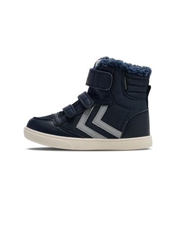 Hummel Klettverschluss Stiefel Stadil Super Kinder in BLACK IRIS/SILVER