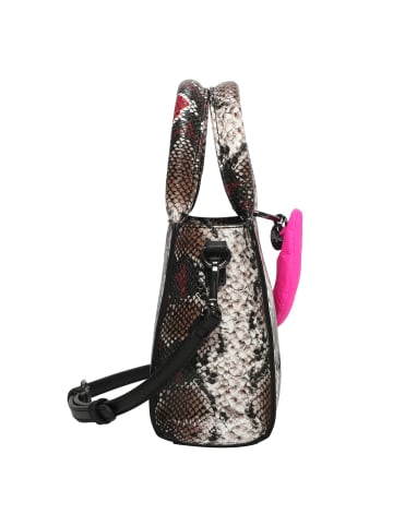 Buffalo Boxy28 Mini Bag Handtasche 17.5 cm in fancy snake pink