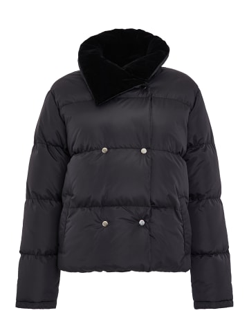 Threadbare Steppjacke Honeydew in Black