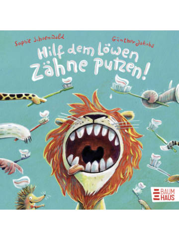Boje Verlag Buch - Hilf dem Löwen Zähne putzen!