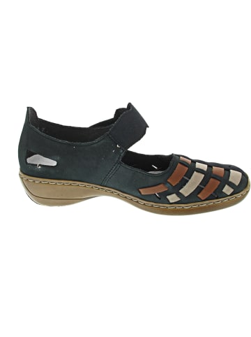 rieker Ballerina Blau