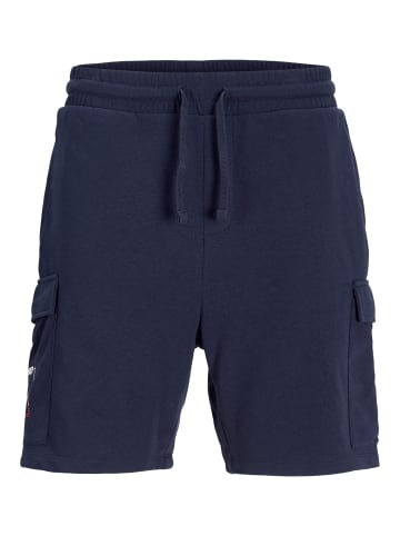 JACK & JONES PLUS Sweat-Shorts in Sky Captain