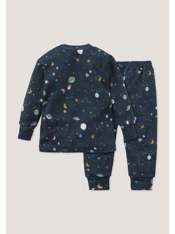 Hessnatur Schlafanzug in dunkles petrol