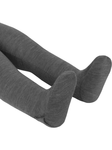 Normani Outdoor Sports 2er Pack Baby Merino Unterhose mit Füßen in Anthrazit/Grün