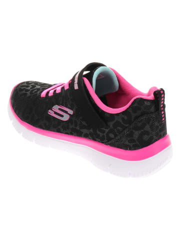 Skechers Sneaker Low in Schwarz/Pink