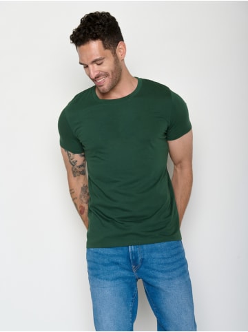 GreenBomb T-Shirt Basic in Flaschen Grün
