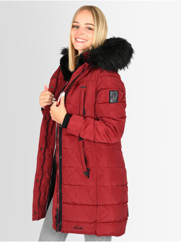 Navahoo Winterjacke B897 in Rot