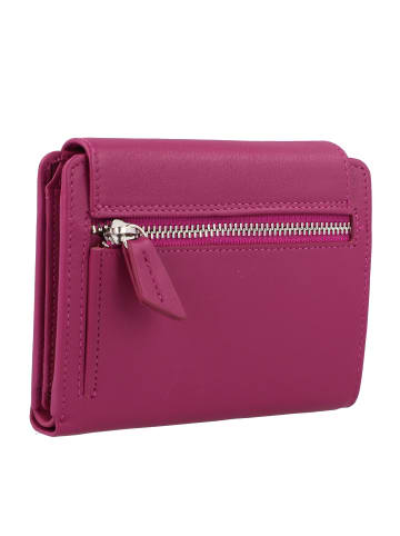 Braun Büffel Joy Geldbörse RFID Schutz Leder 12 cm in indigo violet