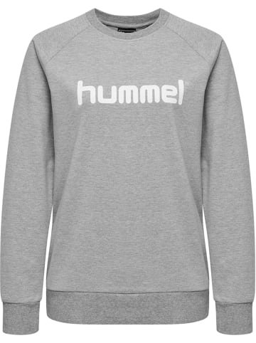 Hummel Sweatshirt Hmlgo Cotton Logo Sweatshirt Woman in GREY MELANGE