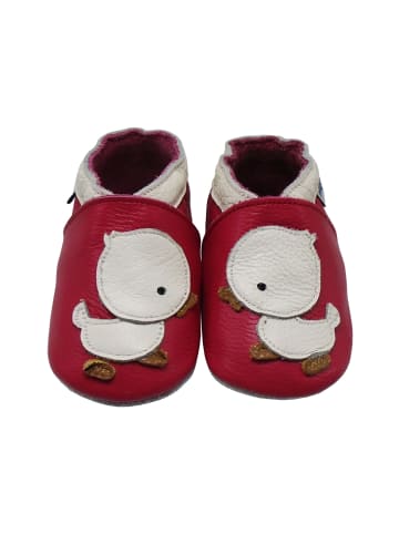 Yalion Baby Krabbelschuhe Entchen in Rot