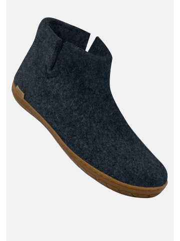 glerups Boots Kautschuksohle in Denim
