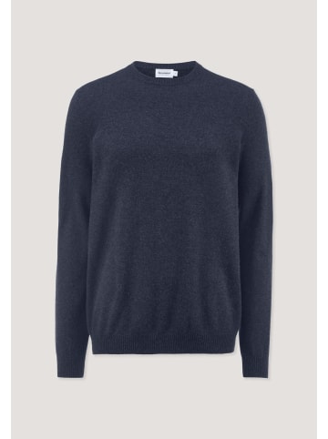 Hessnatur Strick Pullover in dunkelblau