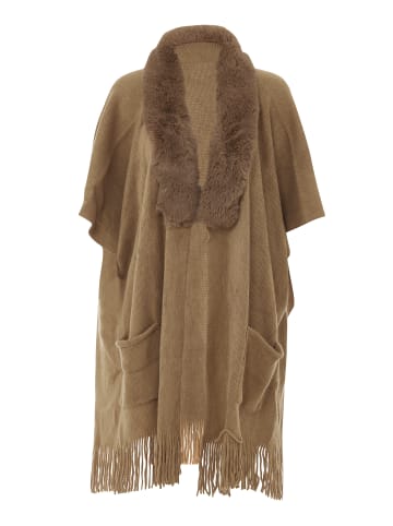 CHANI Poncho in Beige