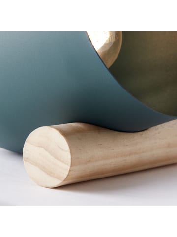 Brilliant Tischleuchte Koji 20x16x22 cm in türkis