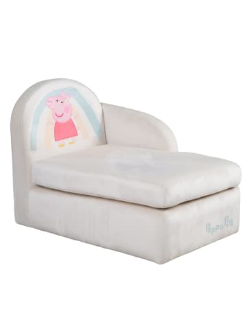 roba Kindercouch Peppa Pig, Lounge-Stil, Beige/Rosa, belastbar bis 80 kg