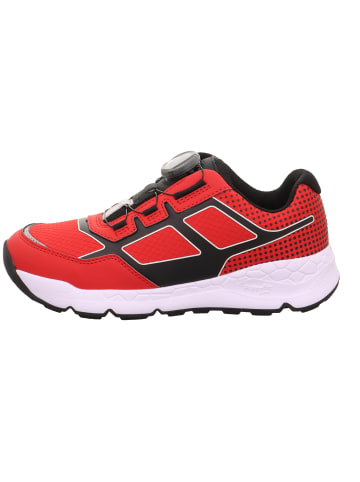 superfit Sneaker FREE RIDE in Rot/Schwarz