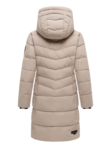 Marikoo Steppmantel Natsukoo XVI in Light Taupe