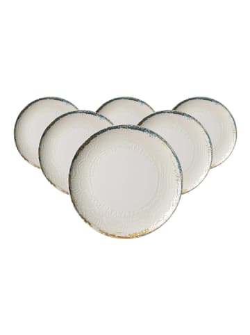 Ritzenhoff & Breker 6er Set Speiseteller Alfonso ø 26 cm beige in beige