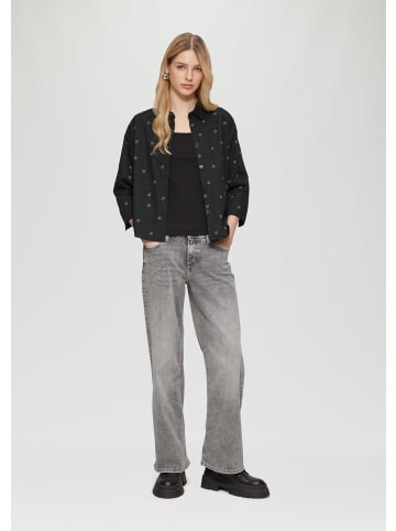 QS Bluse 3/4 Arm in Schwarz