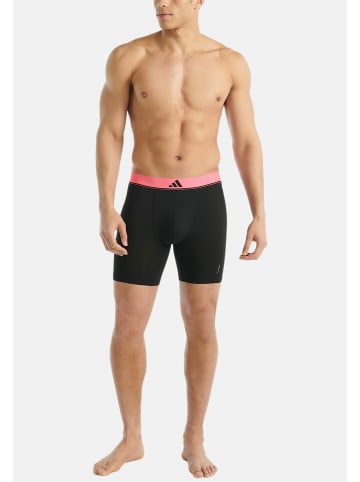 Adidas Sportswear Long Short / Pant Active Micro Flex Eco in Schwarz / pink / grau