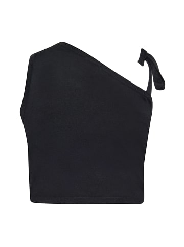 NAEMI Damen Crop-Top in SCHWARZ