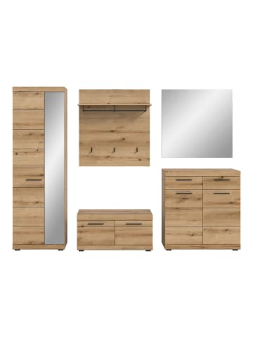 ebuy24 Garderobenmöbel Scout Eiche 272 x 40 cm