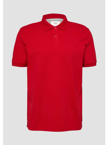 s.Oliver Polo-Shirt in 3378_rot