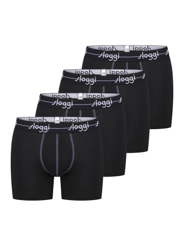 Sloggi Long Short / Pant Start in Schwarz