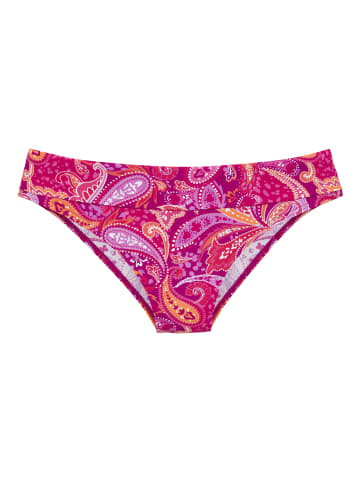 Vivance Bikini-Hose in pink bedruckt