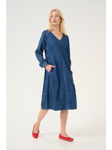 CULTURE Kleid CUlivie Casual fit in Dark Blue Wash