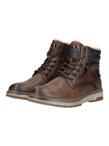 Tom Tailor Stiefelette in Mokka