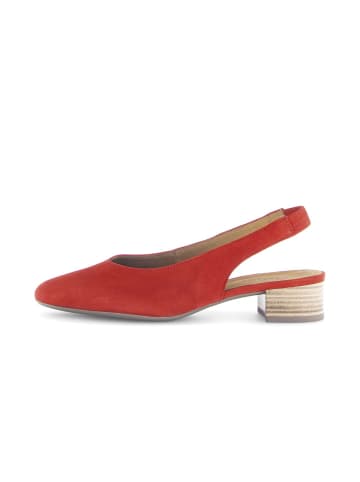 Gabor Slingpumps in rot