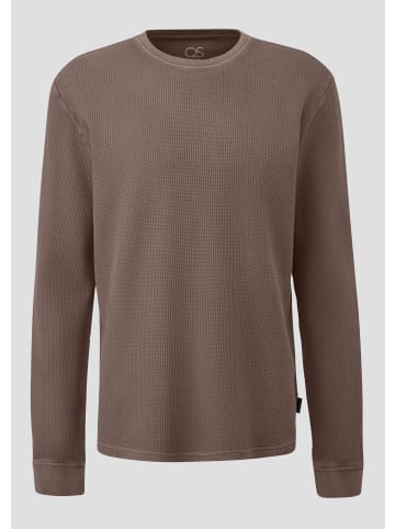 QS T-Shirt in 8626_braun