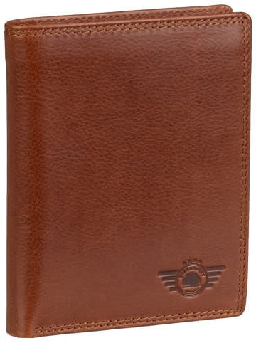 Greenburry Geldbörse Waxy Vintage Kombibörse 2Tlg. RFID in Tobacco Nut