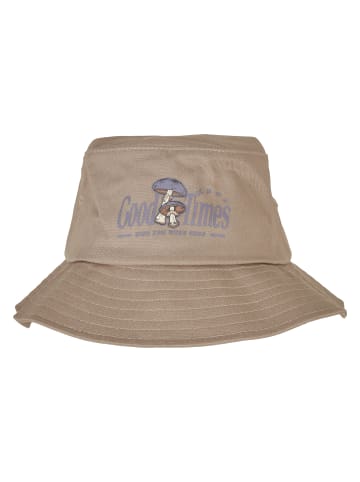 Mister Tee Bucket Hats in beige