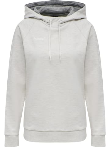 Hummel Hummel Kapuzenpullover Hmlgo Damen in EGRET MELANGE
