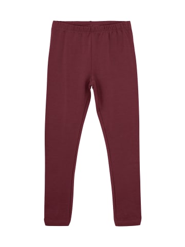 Minymo Leggings MILeggings Sweat in Rot