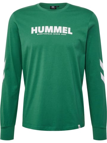 Hummel T-Shirt L/S Hmllegacy T-Shirt L/S in FOLIAGE GREEN