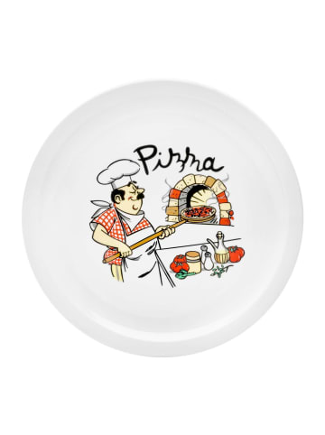 VAN WELL 30er Set Pizzateller Küchenchef ø 30,5 cm bunt in bunt