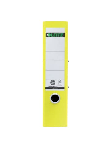 Leitz Ordner Recycle 180 Grad A4 breit 80mm gelb