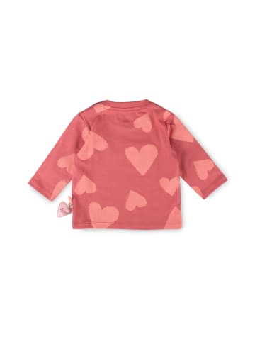 Sigikid Langarmshirt Pink Birds in Rosa