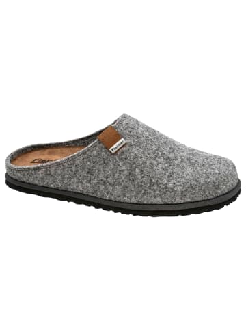 Fischer Markenschuh Herren-Pantoffel Helge in Grau