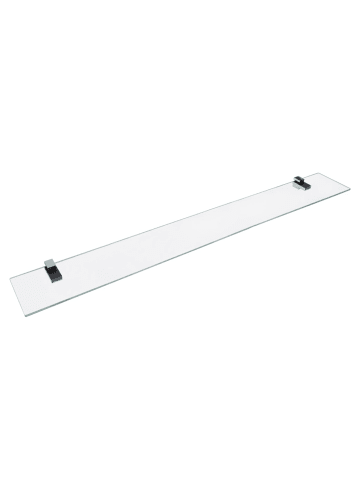 Fackelmann Glasablage (100 cm) in transparent-100(B)x3,5(H)x12,5(T)cm