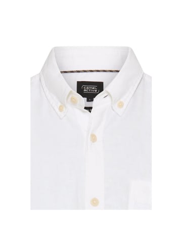 Camel Active Halbarmhemd in white