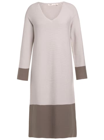 Ulla Popken Strickkleid in creme