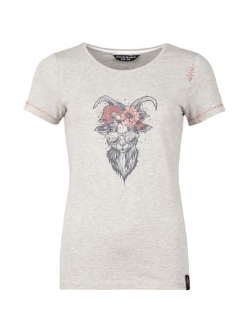 Chillaz W SAILE ALPS LOVE T-SHIRT in Grau