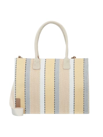 Seidenfelt Hulu Shopper Schultertasche 41 cm in Beige Mx-gold