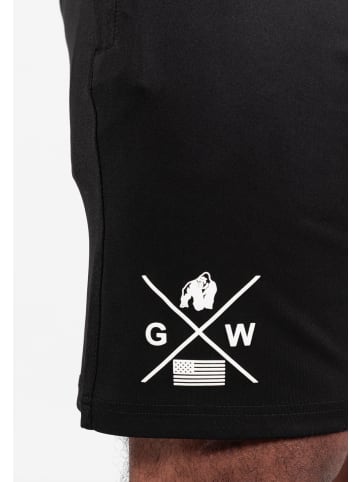 Gorilla Wear Vernon Track Shorts - Schwarz