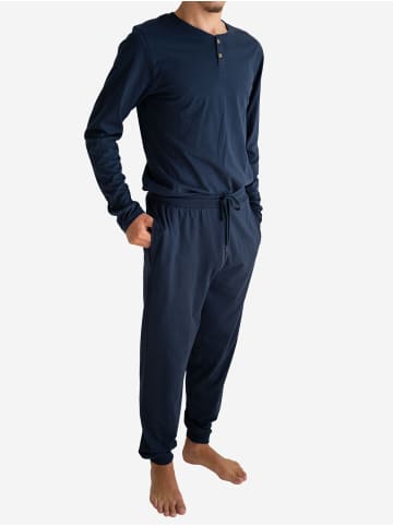 Phil & Co. Berlin  Pyjamahose Cozy Classics in kariert2/marine